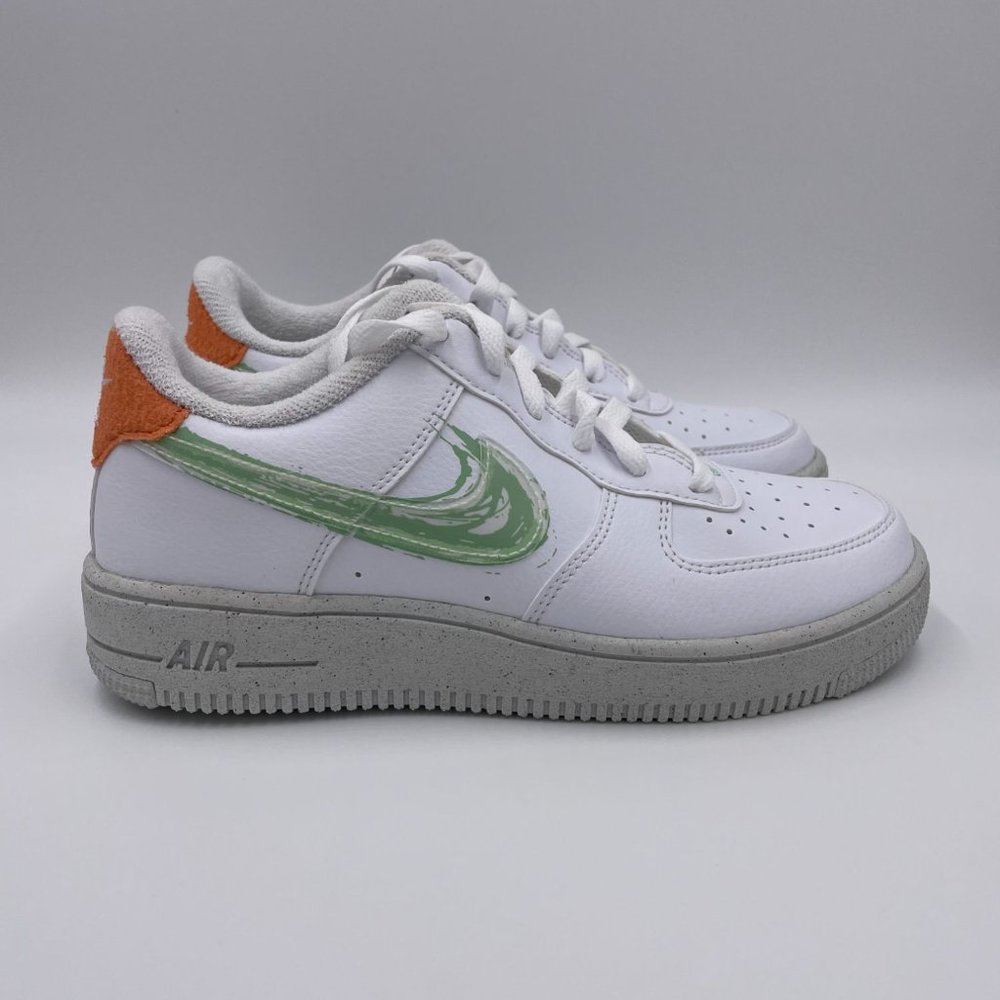 Nike Air Force 1 Crater White / Green Womens Shoes